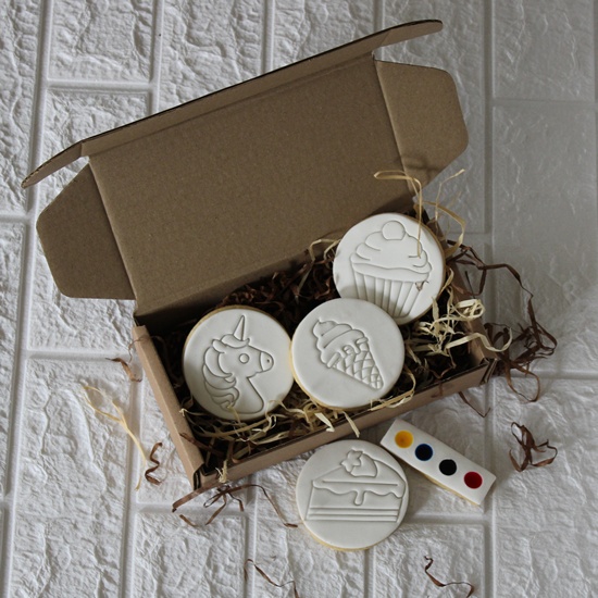 Paint your own Cookie Set - Girls